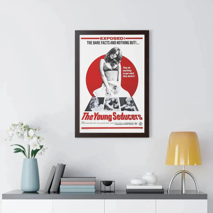 THE YOUNG SEDUCERS (SWINGIN STEWARDESSES) 1971 - Framed Movie Poster - The Sticker Space