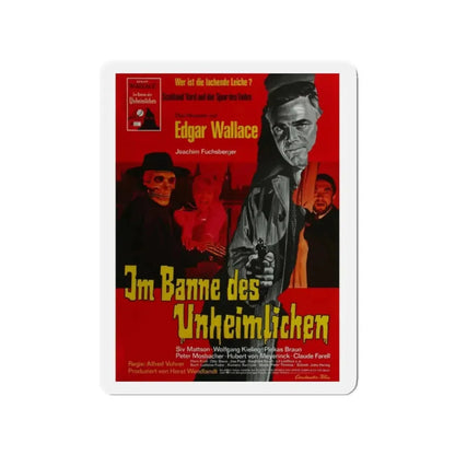 THE ZOMBIE WALKS 1968 Movie Poster - Refrigerator Magnet 2 Inch - The Sticker Space