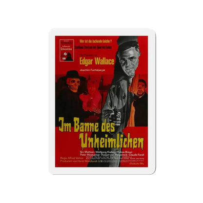 THE ZOMBIE WALKS 1968 Movie Poster - Refrigerator Magnet 4 Inch - The Sticker Space