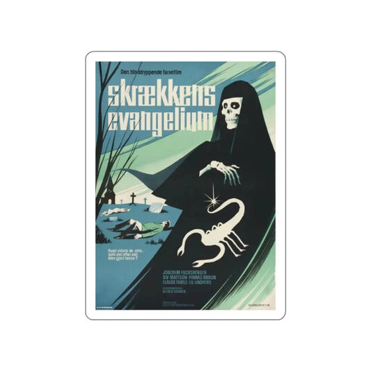 THE ZOMBIE WALKS (2) 1968 Movie Poster STICKER Vinyl Die-Cut Decal 2 Inch - The Sticker Space