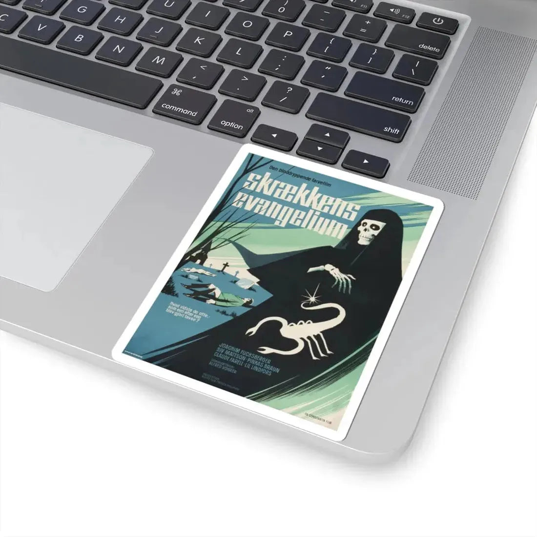 THE ZOMBIE WALKS (2) 1968 Movie Poster - STICKER Vinyl Kiss-Cut Decal - The Sticker Space