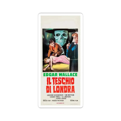 THE ZOMBIE WALKS (ITALIAN) 1968 Movie Poster - STICKER Vinyl Kiss-Cut Decal 2 Inch White - The Sticker Space