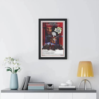 THEATRE OF BLOOD 1973 - Framed Movie Poster - The Sticker Space