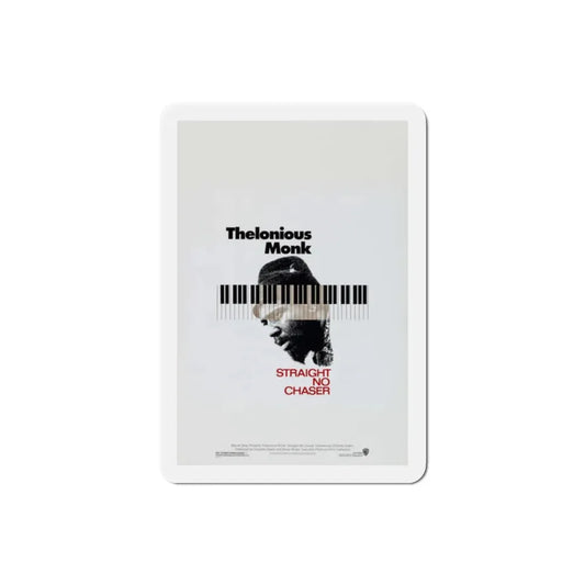 Thelonious Monk Straight, No Chaser 1988 Movie Poster Refrigerator Magnet 2 Inch - The Sticker Space