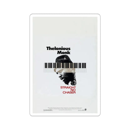 Thelonious Monk Straight, No Chaser 1988 Movie Poster STICKER Vinyl Die-Cut Decal 4 Inch - The Sticker Space