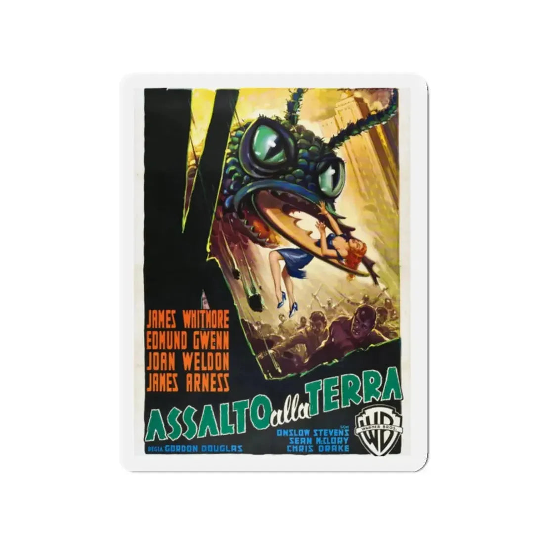 THEM! (SPANISH) 1954 Movie Poster - Refrigerator Magnet 2 Inch - The Sticker Space