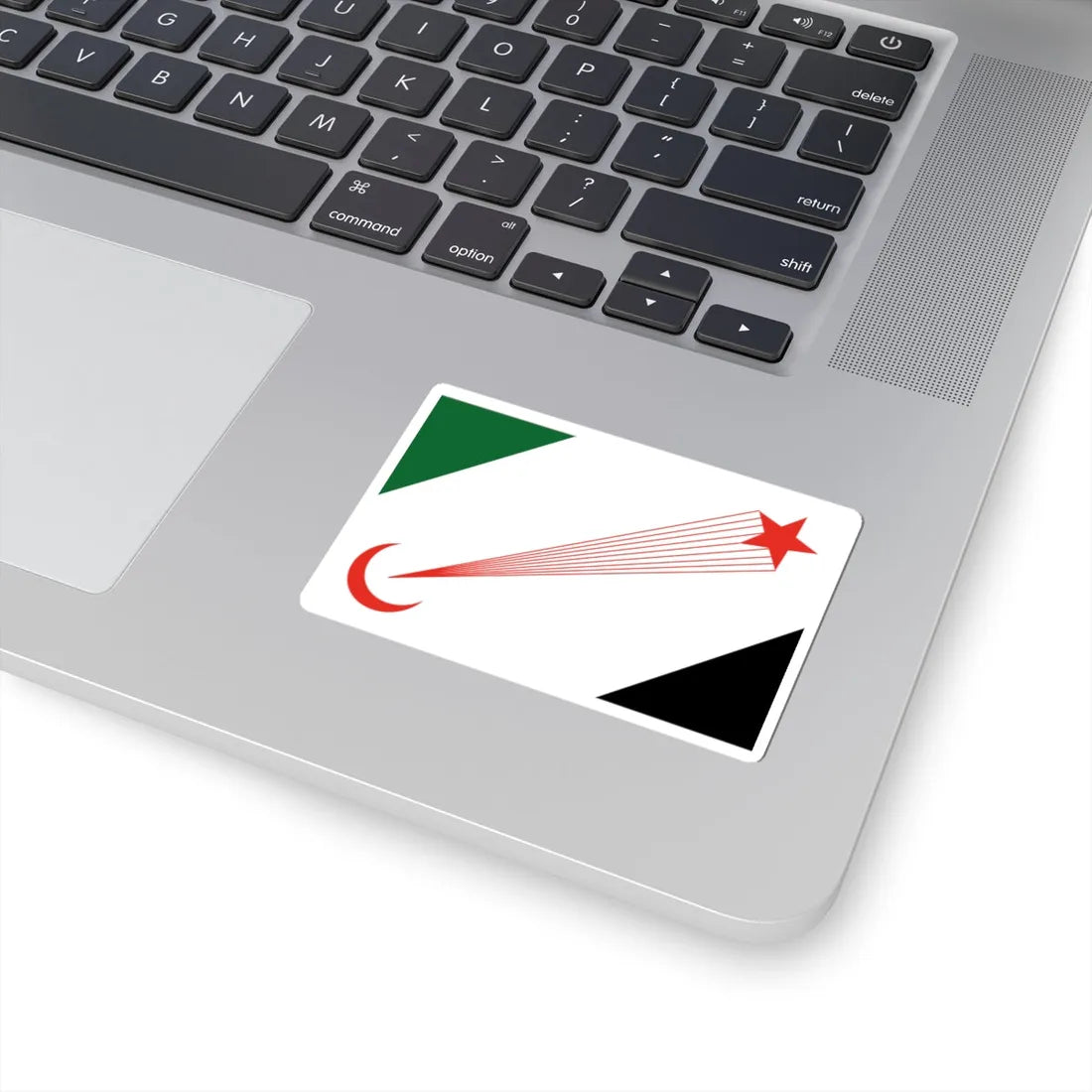 Theodore Saruf Palestine Flag Proposal (Palestine) STICKER Vinyl Kiss-Cut Decal - The Sticker Space