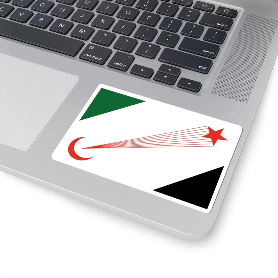 Theodore Saruf Palestine Flag Proposal (Palestine) STICKER Vinyl Kiss-Cut Decal - The Sticker Space