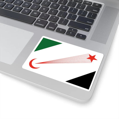 Theodore Saruf Palestine Flag Proposal (Palestine) STICKER Vinyl Kiss-Cut Decal - The Sticker Space
