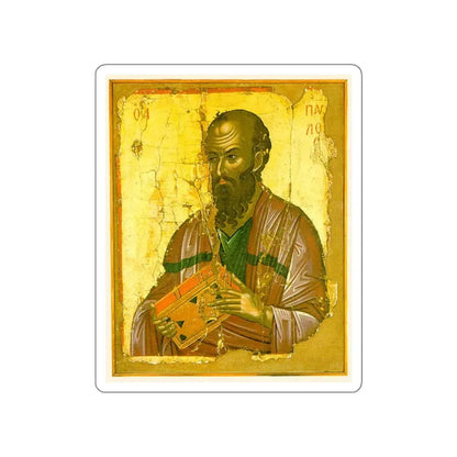 THEOPHANES the Cretan - St Paul (Artwork) STICKER Vinyl Die-Cut Decal White Die-Cut 4 Inch - The Sticker Space