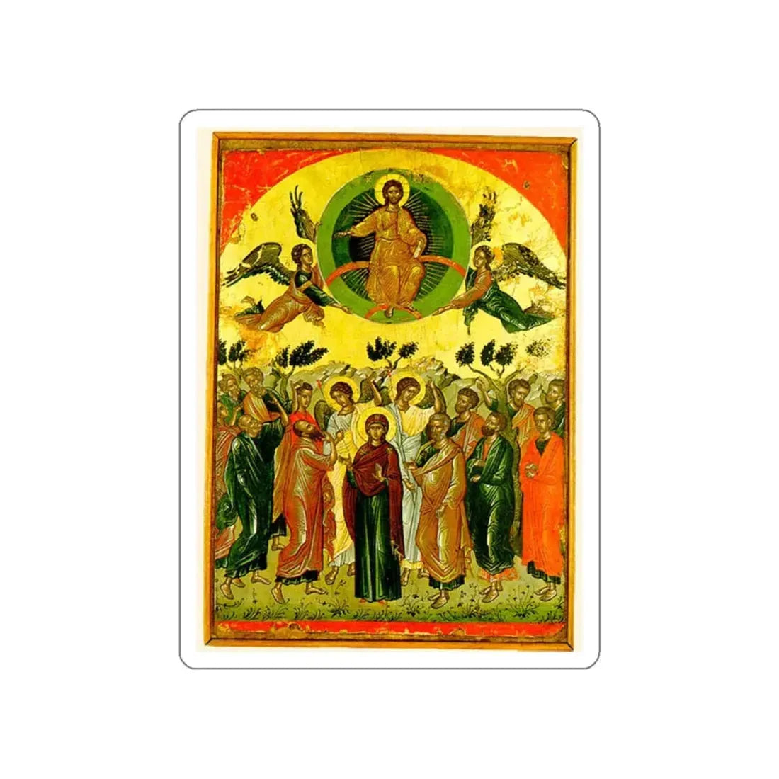 THEOPHANES the Cretan - The Ascension (Artwork) STICKER Vinyl Die-Cut Decal White Die-Cut 5 Inch - The Sticker Space