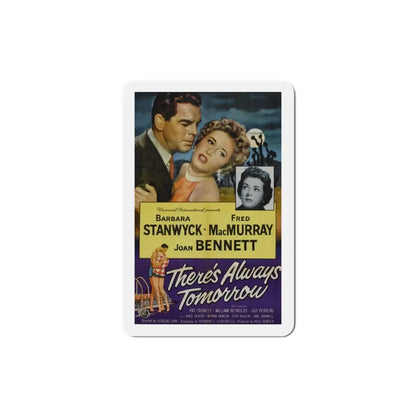 Theres Always Tomorrow 1956 Movie Poster Refrigerator Magnet 4 Inch - The Sticker Space