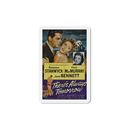 Theres Always Tomorrow 1956 Movie Poster Refrigerator Magnet 6 Inch - The Sticker Space