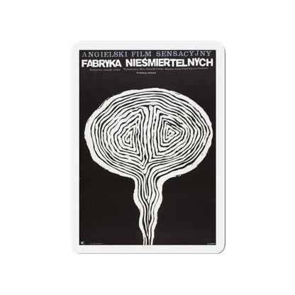 THESE ARE THE DAMNED (POLISH) 1963 Movie Poster - Refrigerator Magnet 4 Inch Die-Cut - The Sticker Space