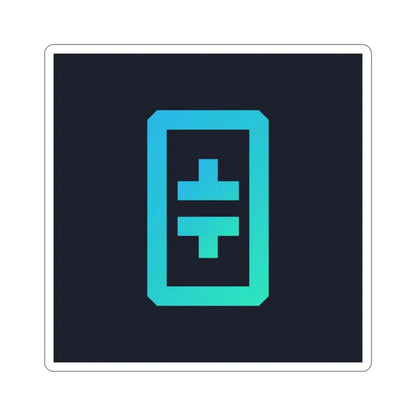 THETA THETA (Cryptocurrency) STICKER Vinyl Die-Cut Decal 2 Inch - The Sticker Space
