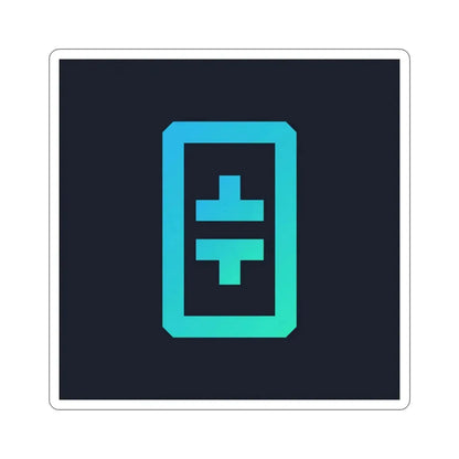 THETA THETA (Cryptocurrency) STICKER Vinyl Die-Cut Decal 3 Inch - The Sticker Space