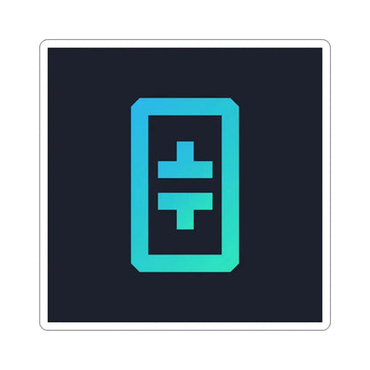 THETA THETA (Cryptocurrency) STICKER Vinyl Die-Cut Decal 3 Inch - The Sticker Space