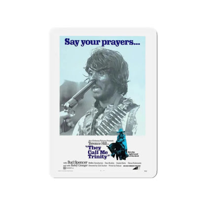 THEY CALL ME TRINITY 1970 Movie Poster - Refrigerator Magnet 2 Inch - The Sticker Space
