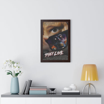 THEY LIVE! 1988 - Framed Movie Poster-The Sticker Space