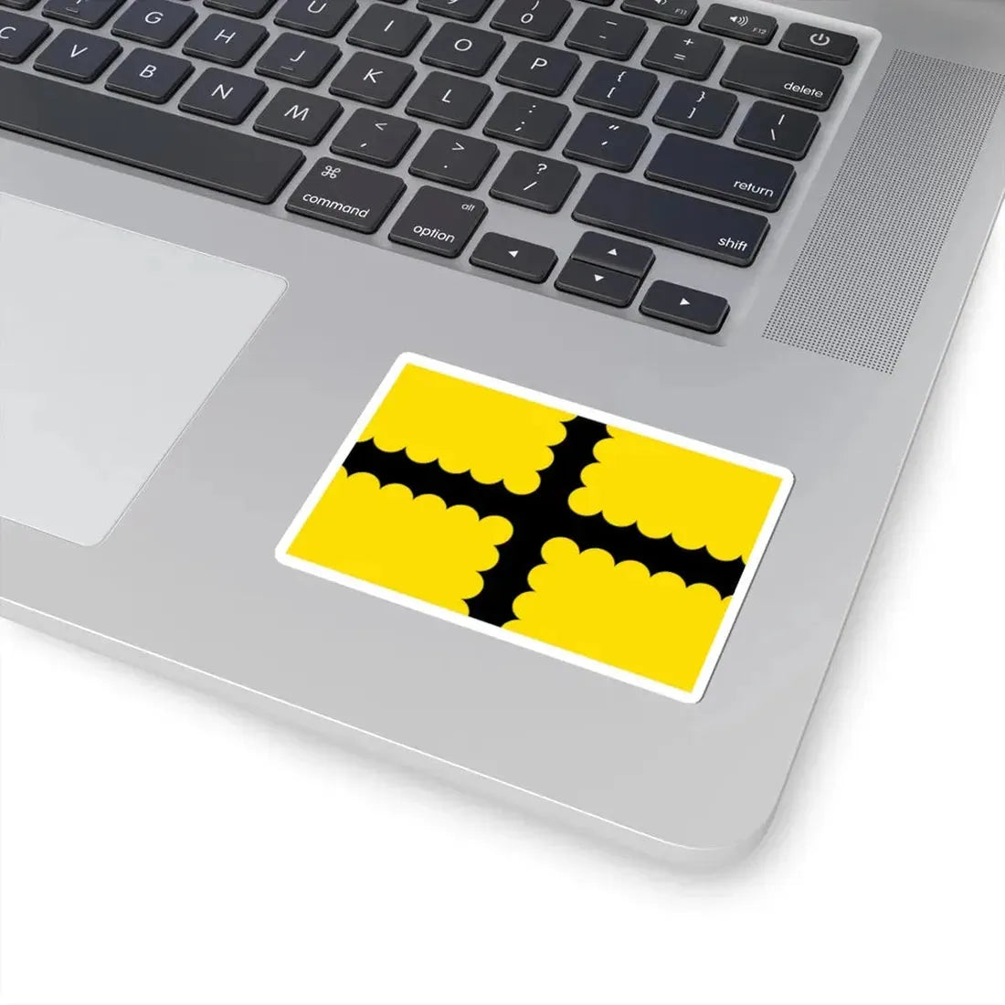 Thimister-Clermont vlag (Belgium) STICKER Vinyl Kiss-Cut Decal - The Sticker Space