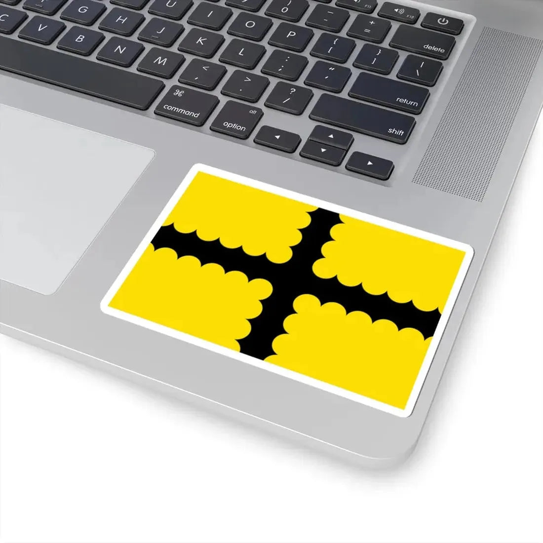 Thimister-Clermont vlag (Belgium) STICKER Vinyl Kiss-Cut Decal - The Sticker Space