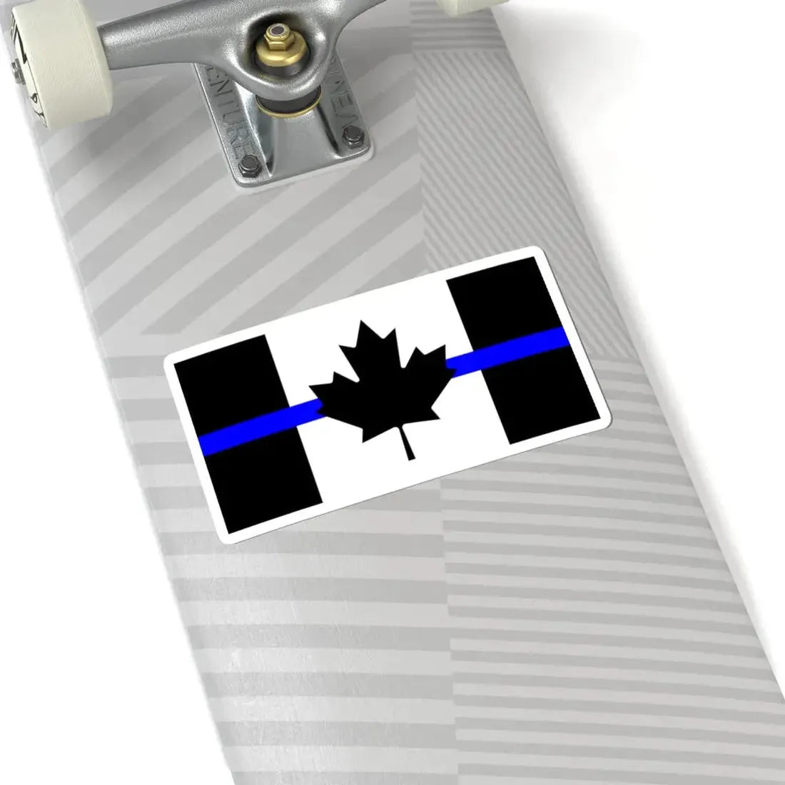 Thin Blue Line Flag Canada (Canada) STICKER Vinyl Kiss-Cut Decal - The Sticker Space
