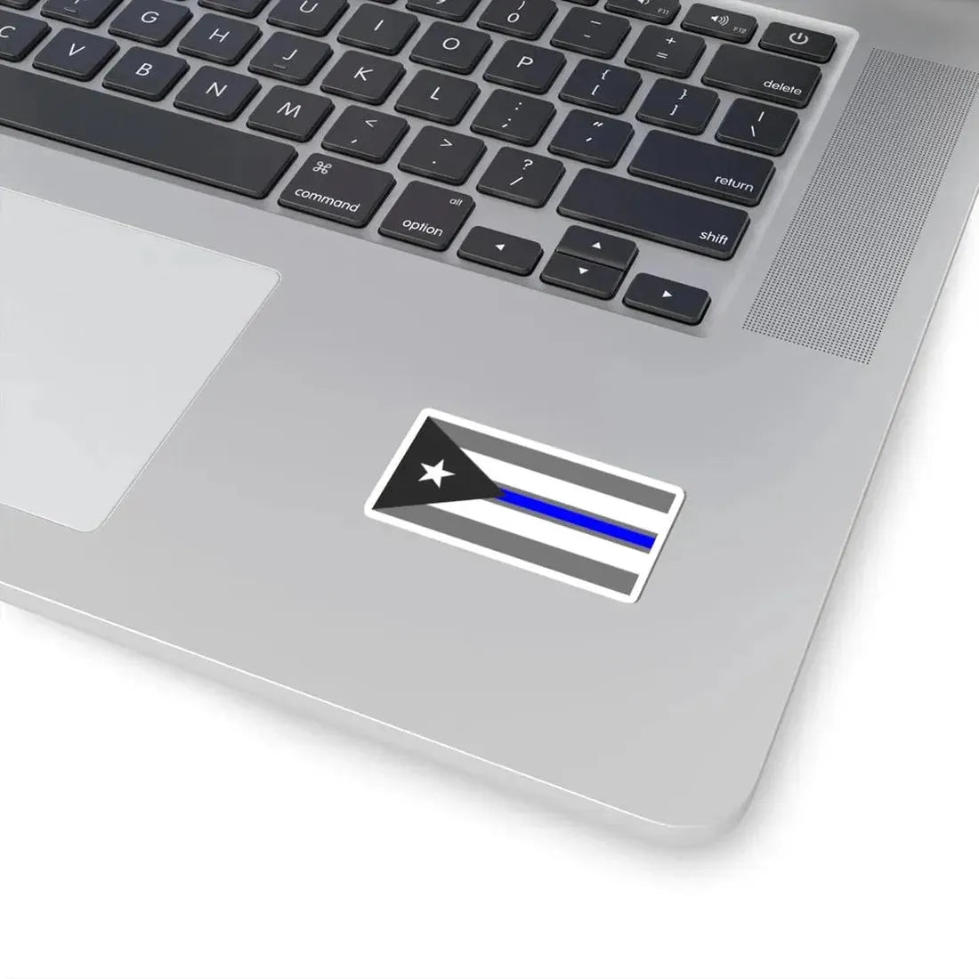 Thin Blue Line Flag Cuba (Cuba) STICKER Vinyl Kiss-Cut Decal - The Sticker Space