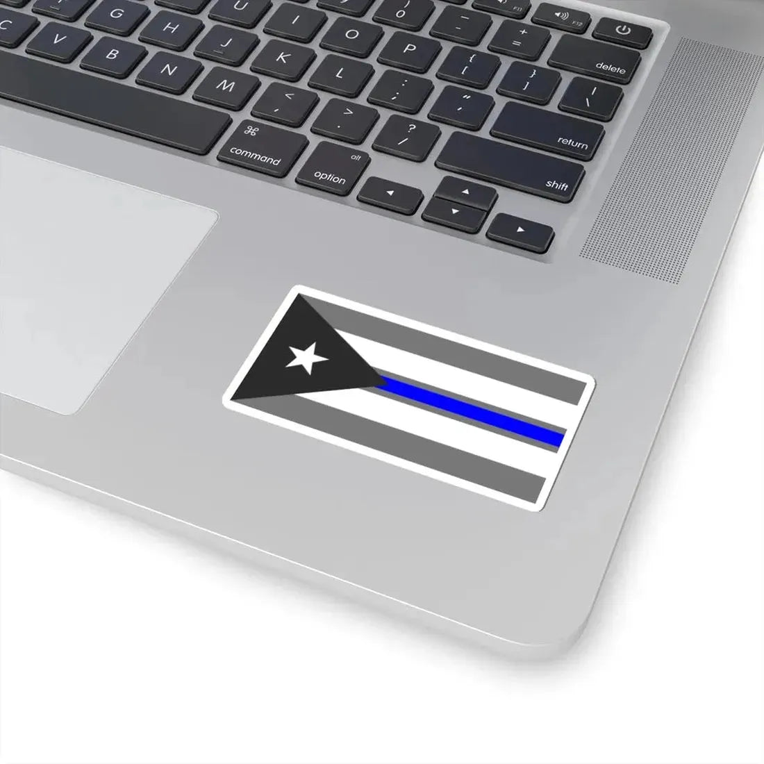 Thin Blue Line Flag Cuba (Cuba) STICKER Vinyl Kiss-Cut Decal - The Sticker Space
