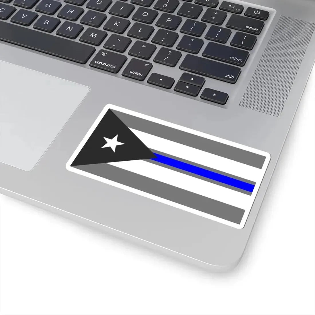 Thin Blue Line Flag Cuba (Cuba) STICKER Vinyl Kiss-Cut Decal - The Sticker Space