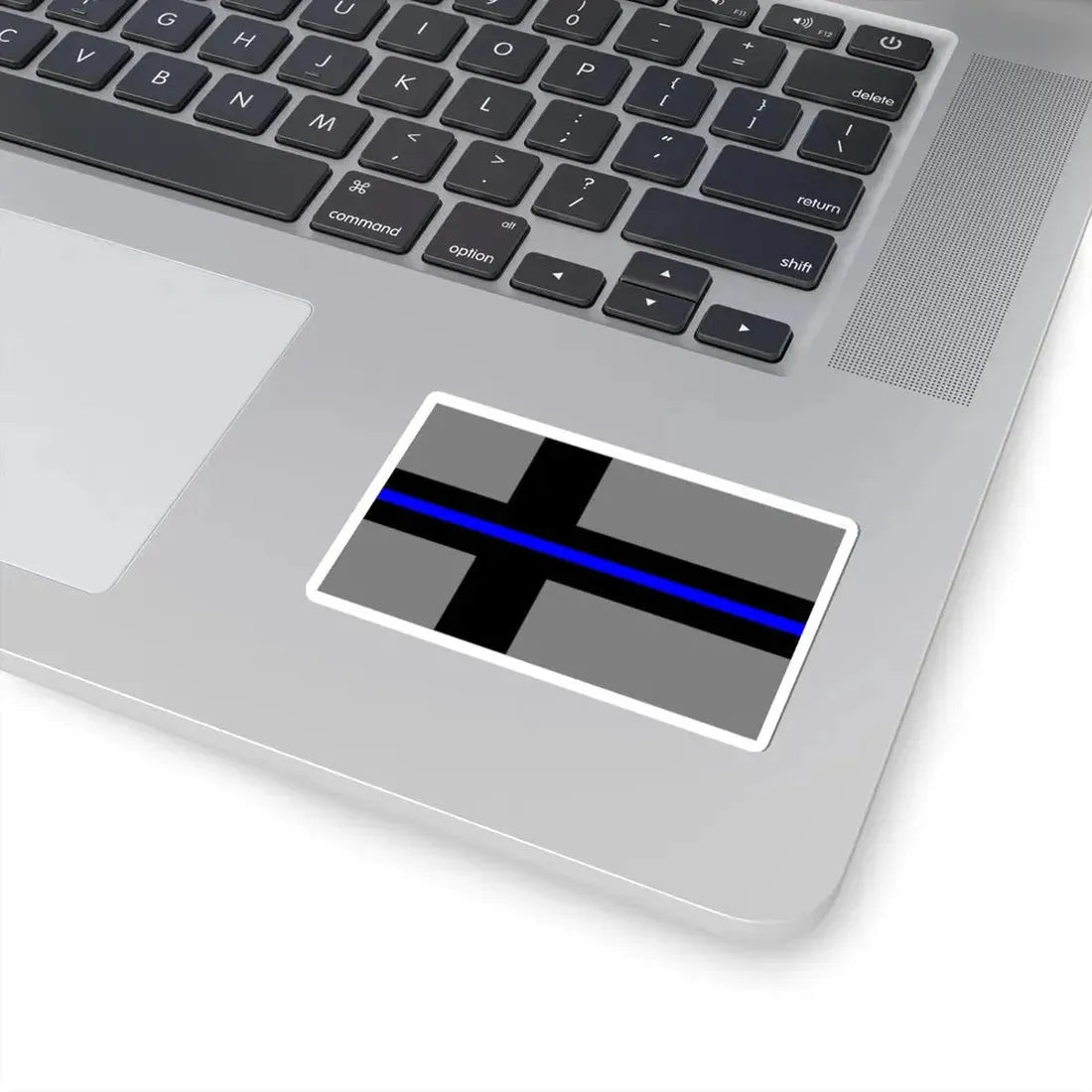 Thin Blue Line Flag Finland (Finland) STICKER Vinyl Kiss-Cut Decal - The Sticker Space