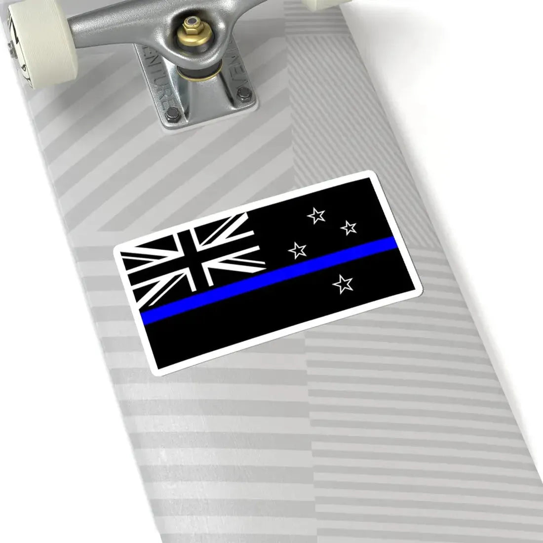 Thin Blue Line Flag New Zealand (New Zealand) STICKER Vinyl Kiss-Cut Decal - The Sticker Space
