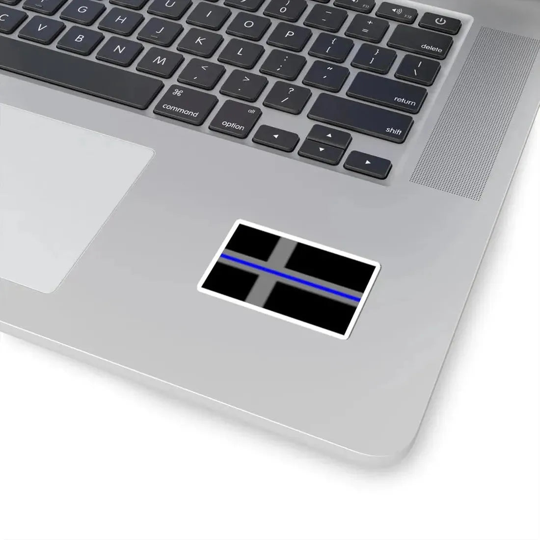 Thin Blue Line Flag Sweden (Sweden) STICKER Vinyl Kiss-Cut Decal - The Sticker Space