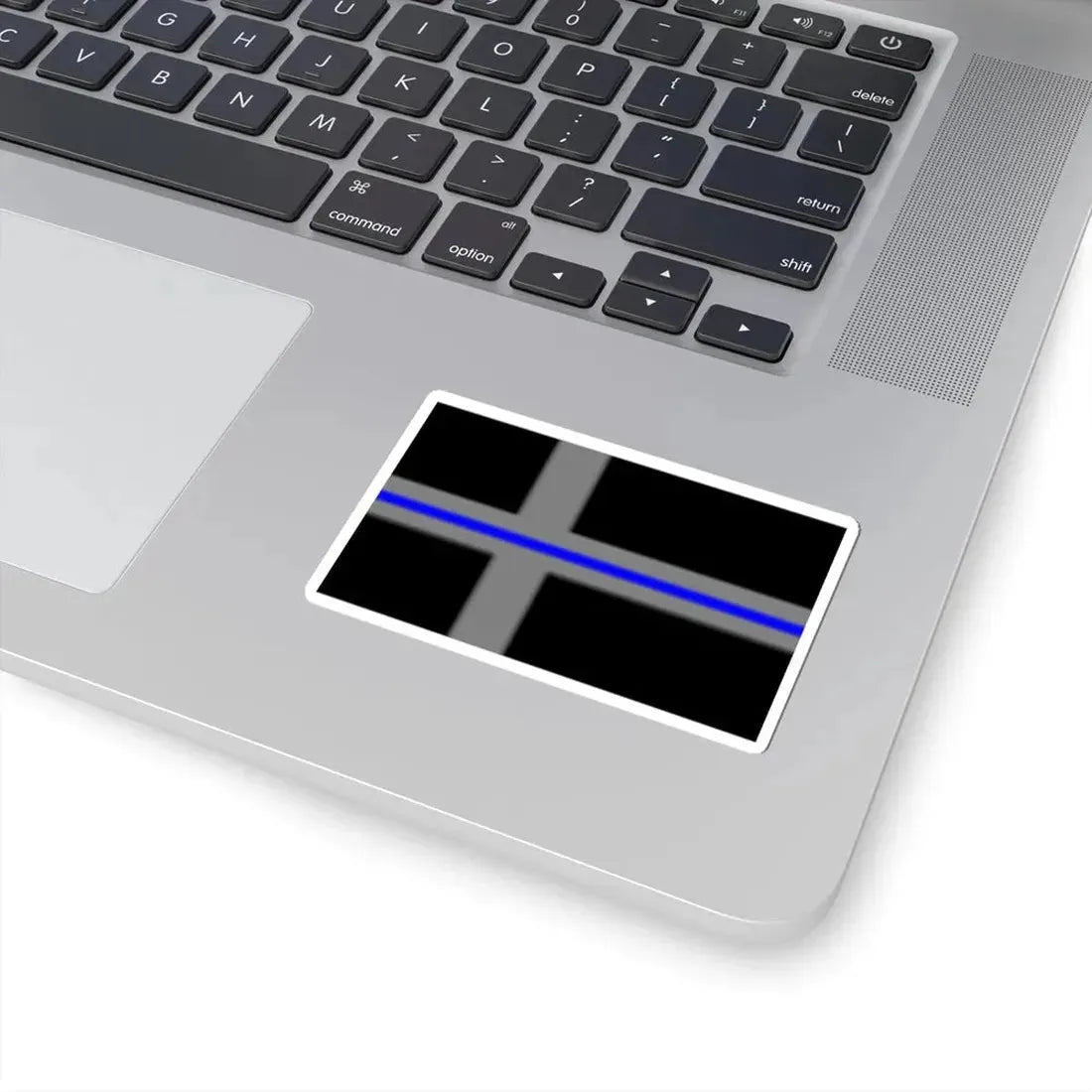 Thin Blue Line Flag Sweden (Sweden) STICKER Vinyl Kiss-Cut Decal - The Sticker Space