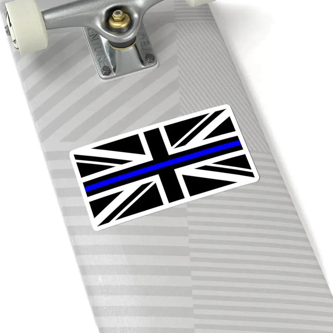 Thin Blue Line Flag United Kingdom (United Kingdom) STICKER Vinyl Kiss-Cut Decal - The Sticker Space