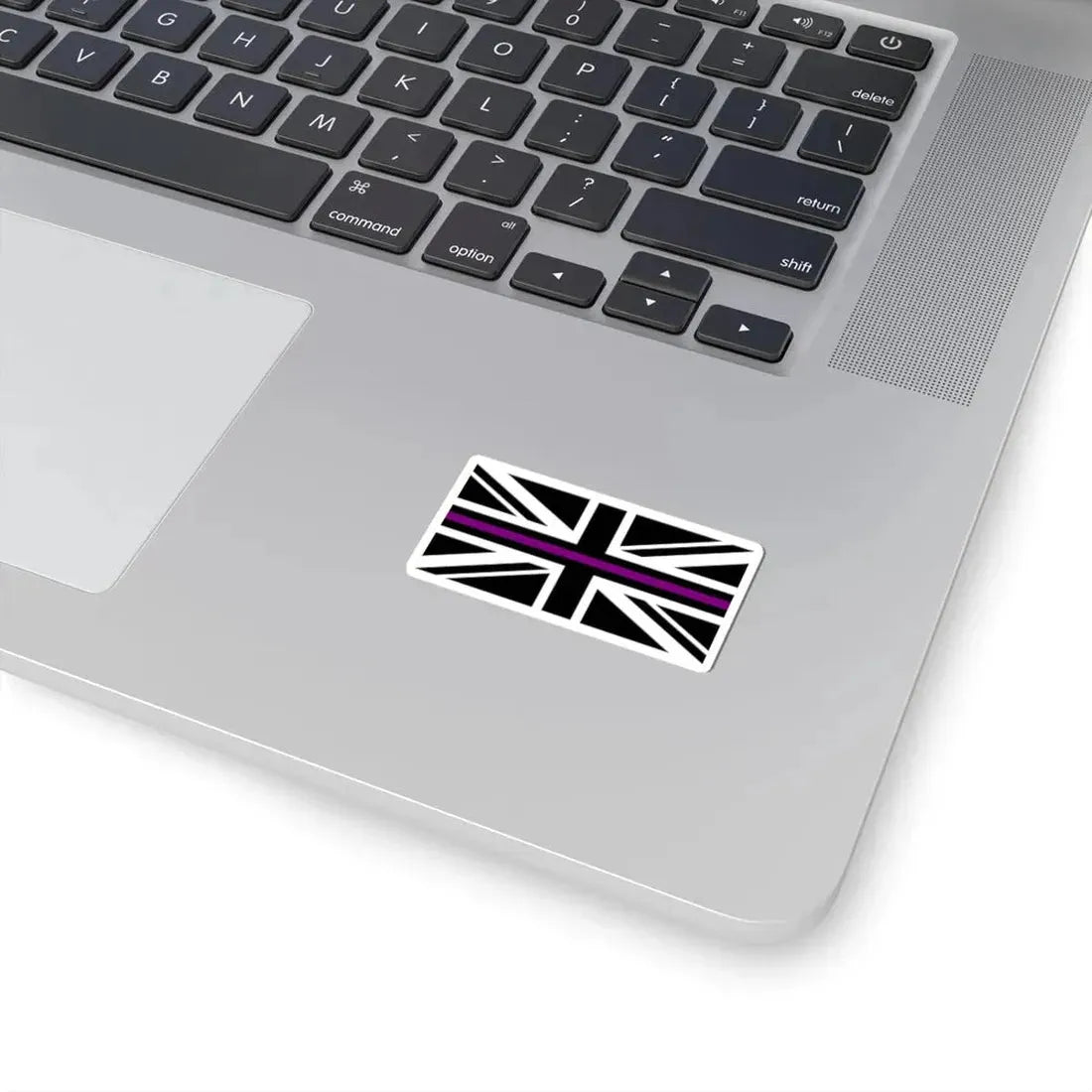 Thin Purple Line Flag United Kingdom (United Kingdom) STICKER Vinyl Kiss-Cut Decal - The Sticker Space