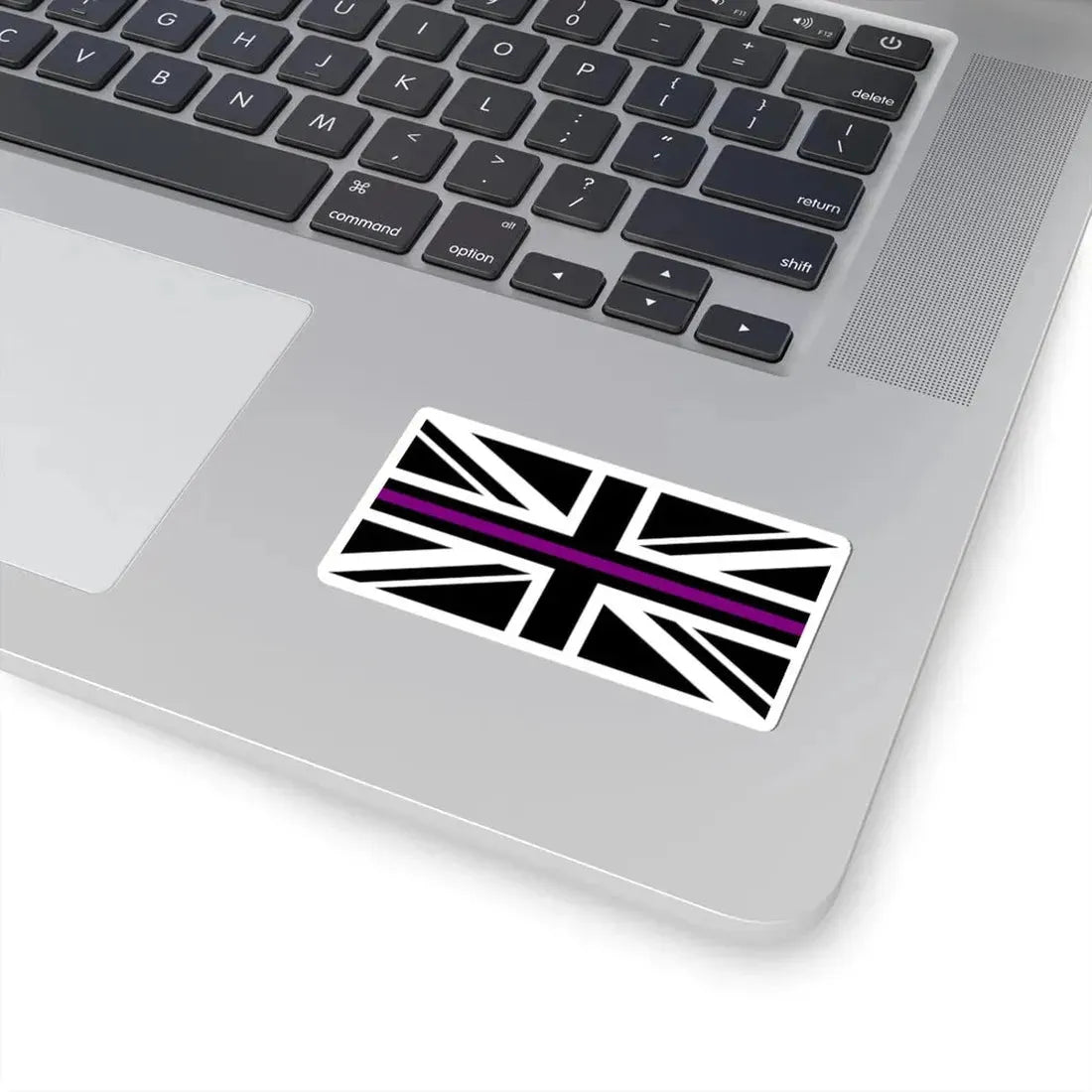 Thin Purple Line Flag United Kingdom (United Kingdom) STICKER Vinyl Kiss-Cut Decal - The Sticker Space