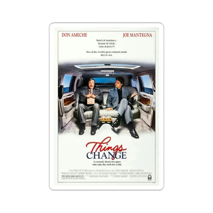 Things Change 1988 Movie Poster STICKER Vinyl Die-Cut Decal 2 Inch - The Sticker Space