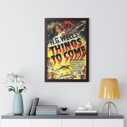 THINGS TO COME 1936 - Framed Movie Poster-The Sticker Space