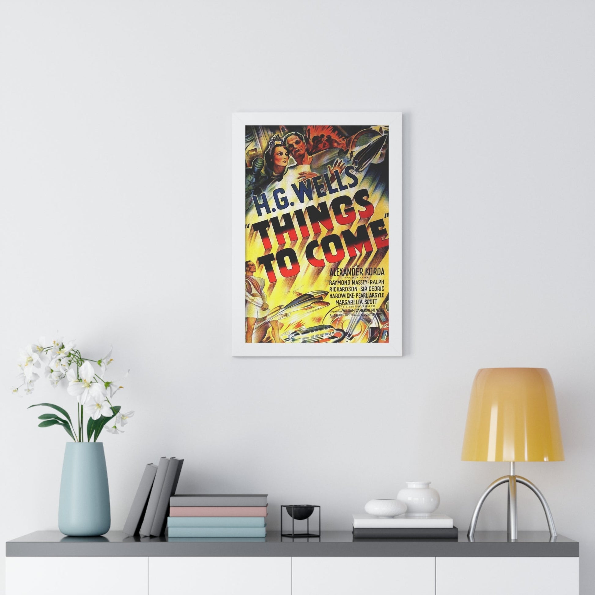 THINGS TO COME 1936 - Framed Movie Poster-The Sticker Space