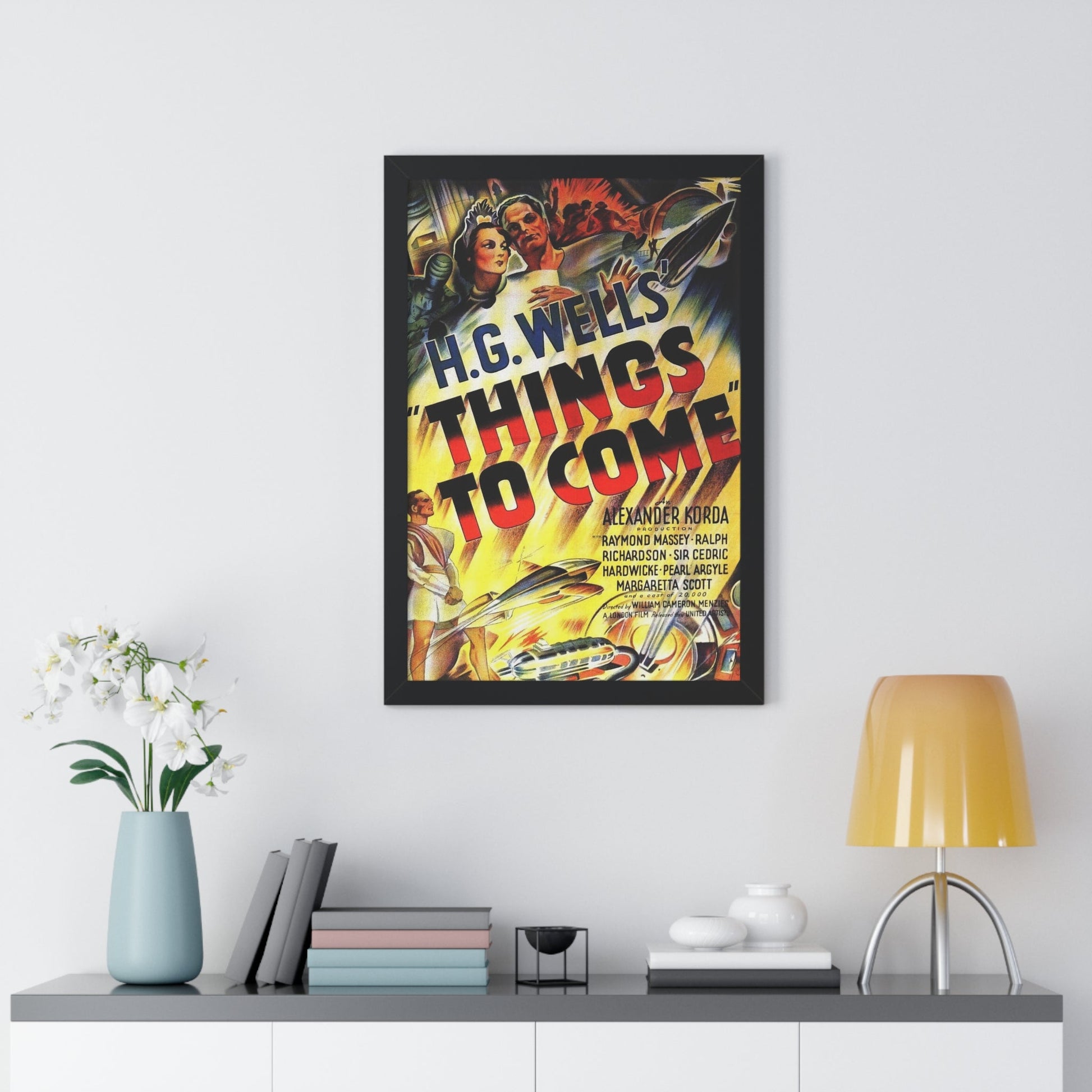 THINGS TO COME 1936 - Framed Movie Poster-The Sticker Space