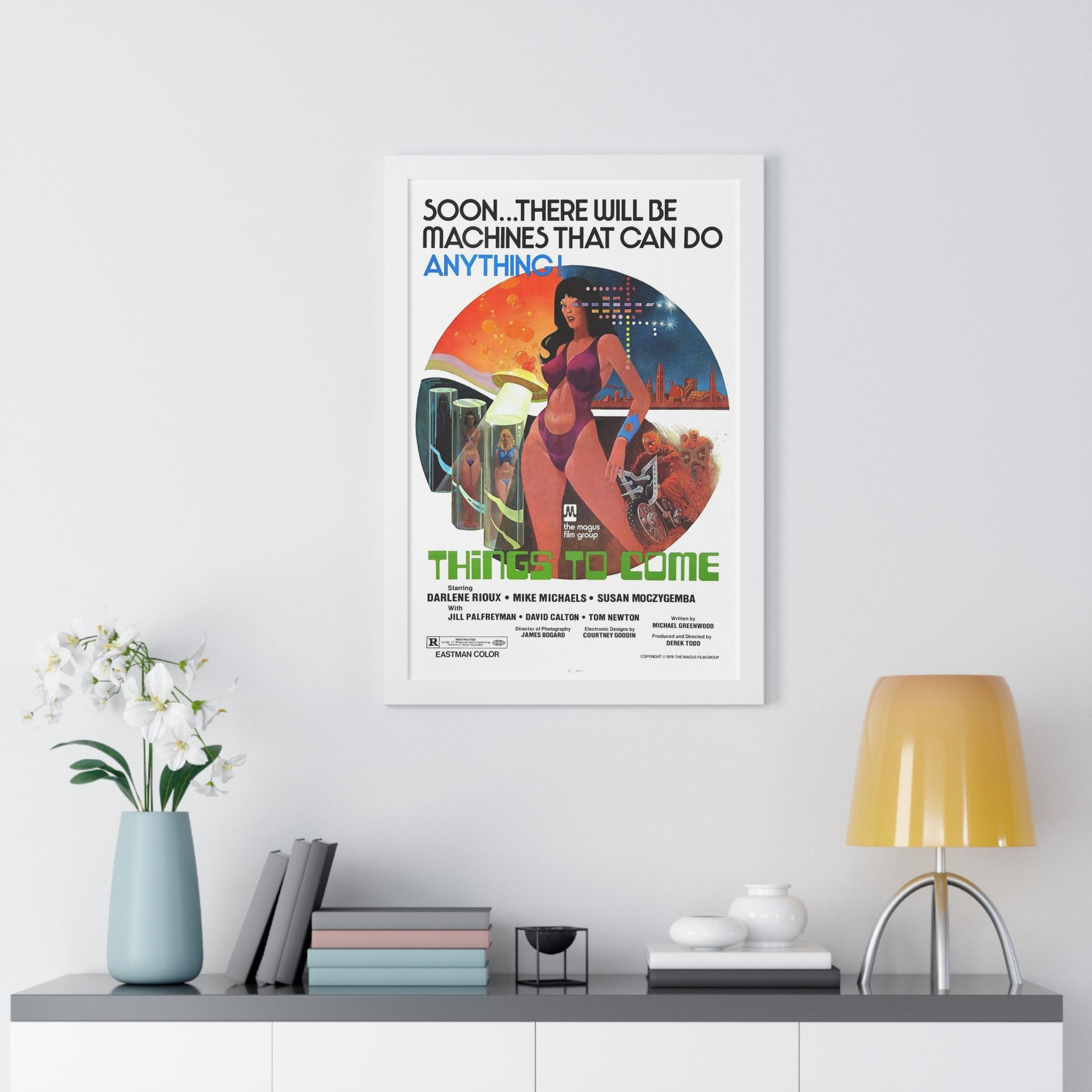 THINGS TO COME 1976 - Framed Movie Poster-The Sticker Space