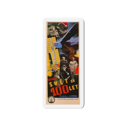 THINGS TO COME (2) 1936 Movie Poster - Refrigerator Magnet 4 Inch Die-Cut - The Sticker Space