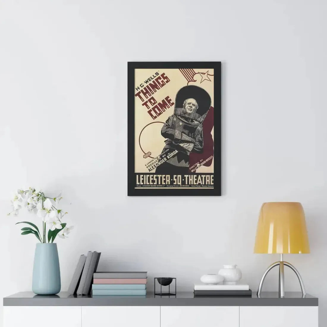 THINGS TO COME (3) 1936 - Framed Movie Poster - The Sticker Space