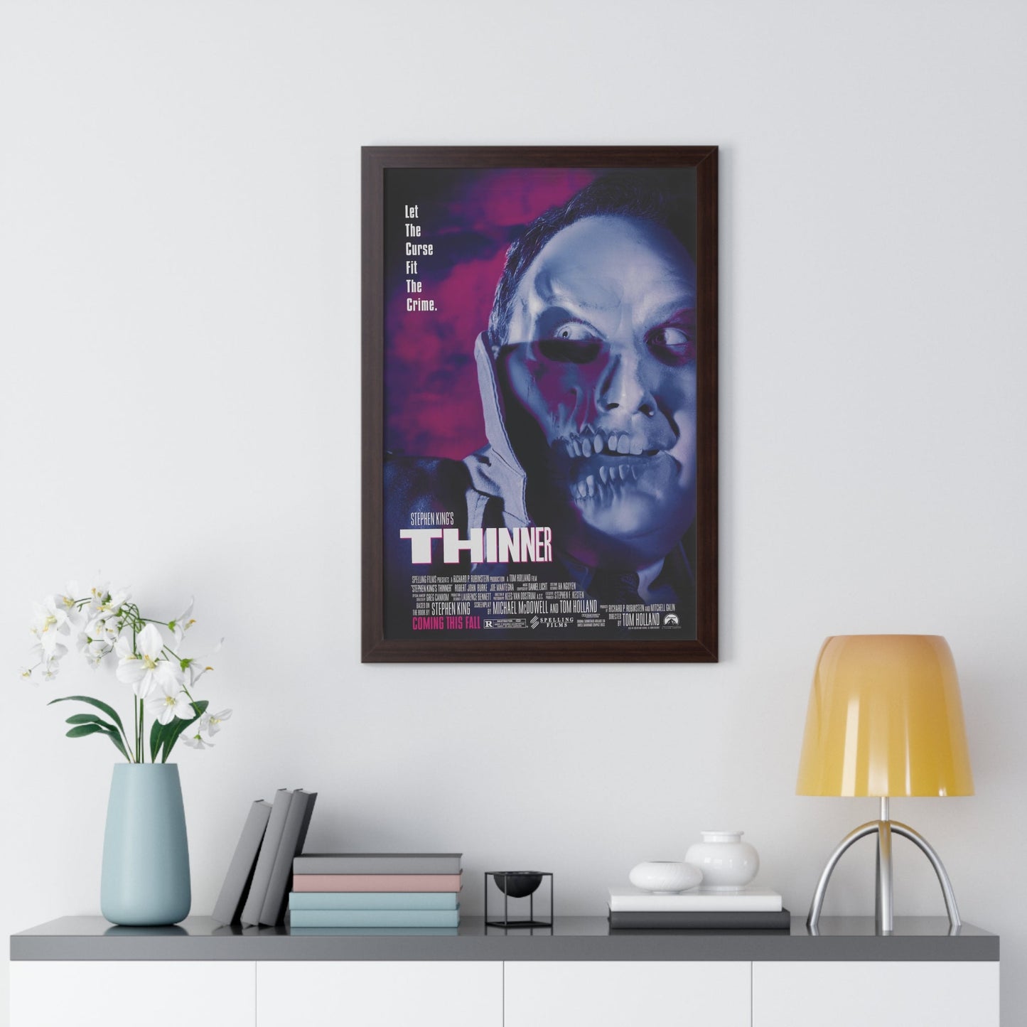 THINNER 1996 - Framed Movie Poster-The Sticker Space