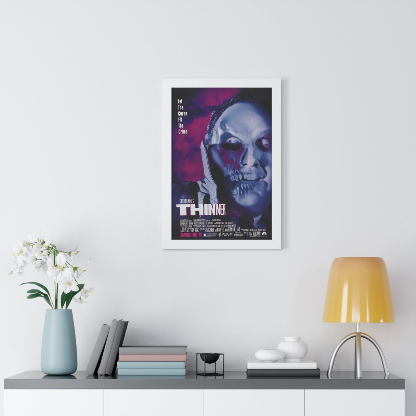 THINNER 1996 - Framed Movie Poster-The Sticker Space