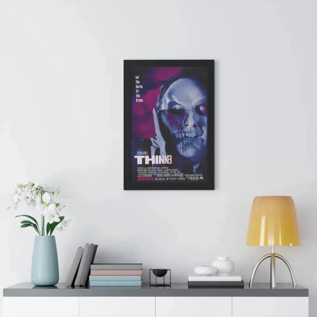 THINNER 1996 - Framed Movie Poster - The Sticker Space