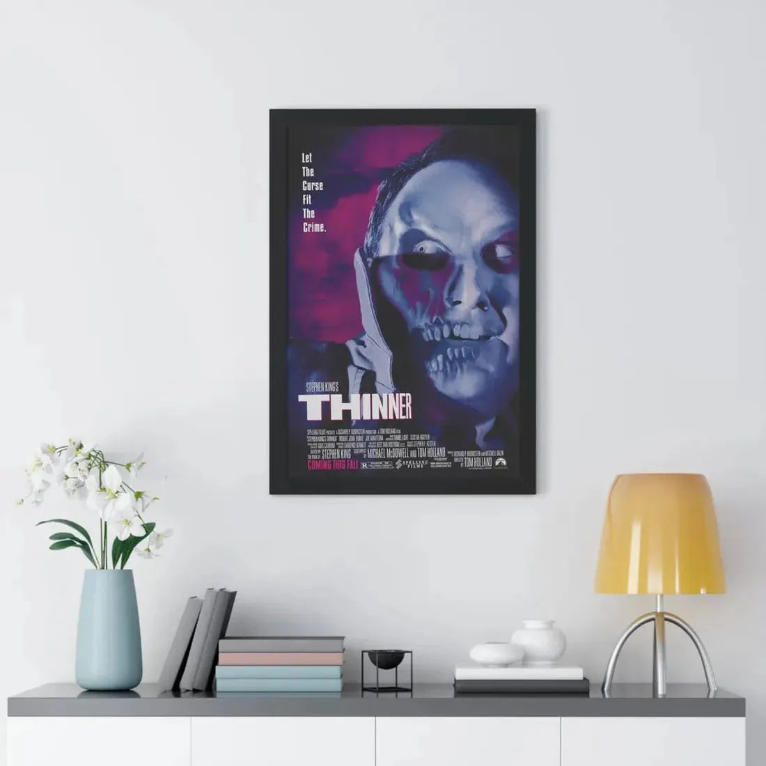 THINNER 1996 - Framed Movie Poster - The Sticker Space