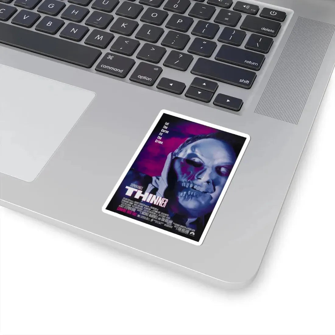 THINNER 1996 Movie Poster - STICKER Vinyl Kiss-Cut Decal - The Sticker Space