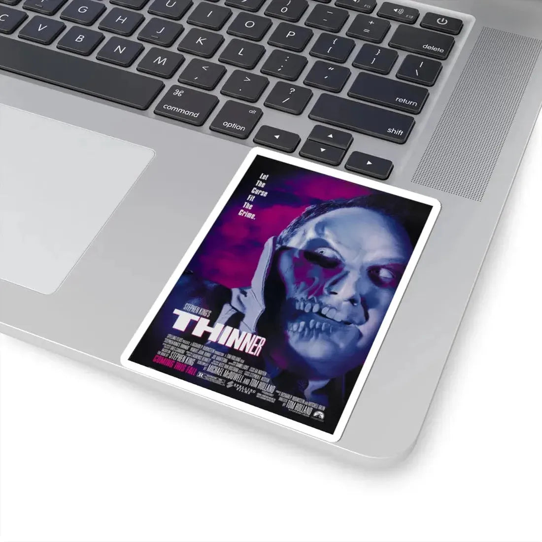 THINNER 1996 Movie Poster - STICKER Vinyl Kiss-Cut Decal - The Sticker Space