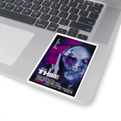 THINNER 1996 Movie Poster - STICKER Vinyl Kiss-Cut Decal - The Sticker Space